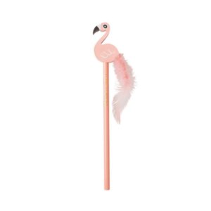 RICE Bleistift mit Flamingo Radiergummi - Wunscherfüllerin